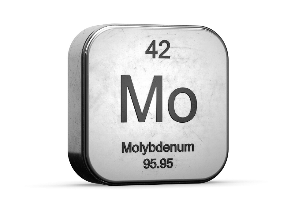 Molybdenum periodic table element tile