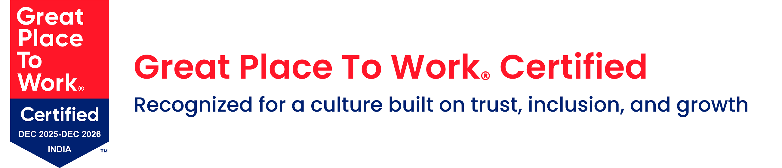 Great Place To Work Web Banner