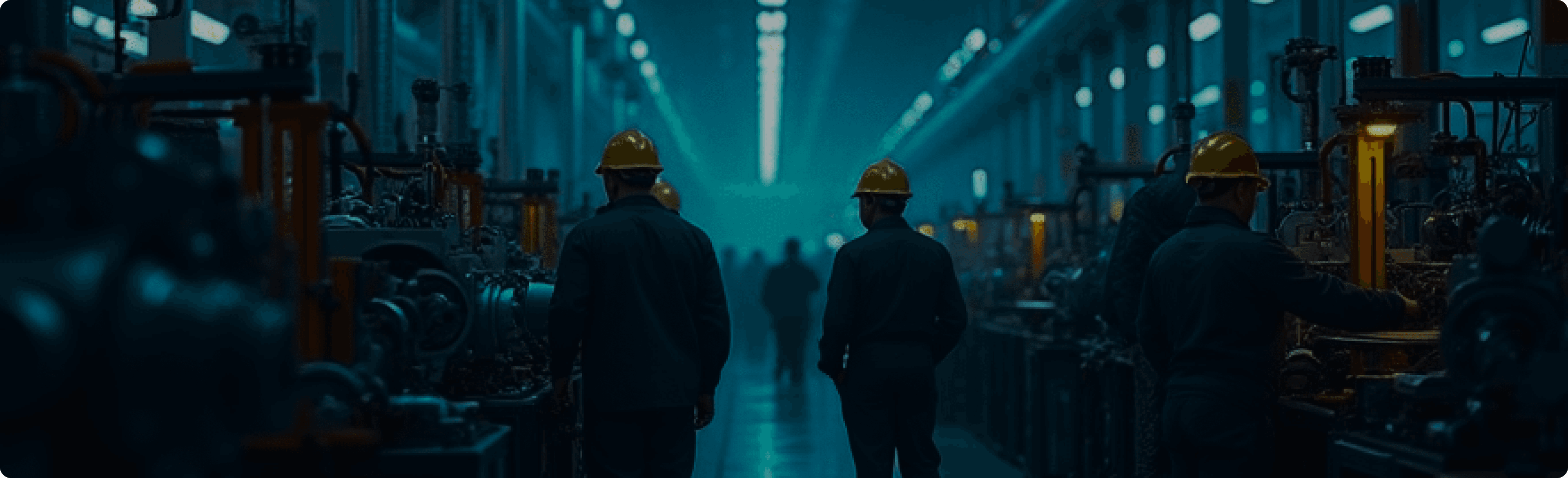 Industrial factory background