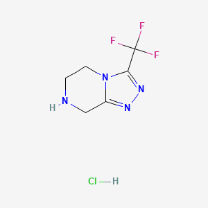 3-(Trifluoromethyl)-5,6,7,8-
tetrahydro-triazolopyrazine
Hydrochloride(Triazole )