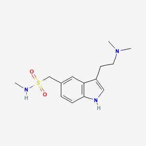 1-[3-{2-(dimethylamino) ethyl}-1H-indol-5-yl]-N-methyl methanesulfonamide