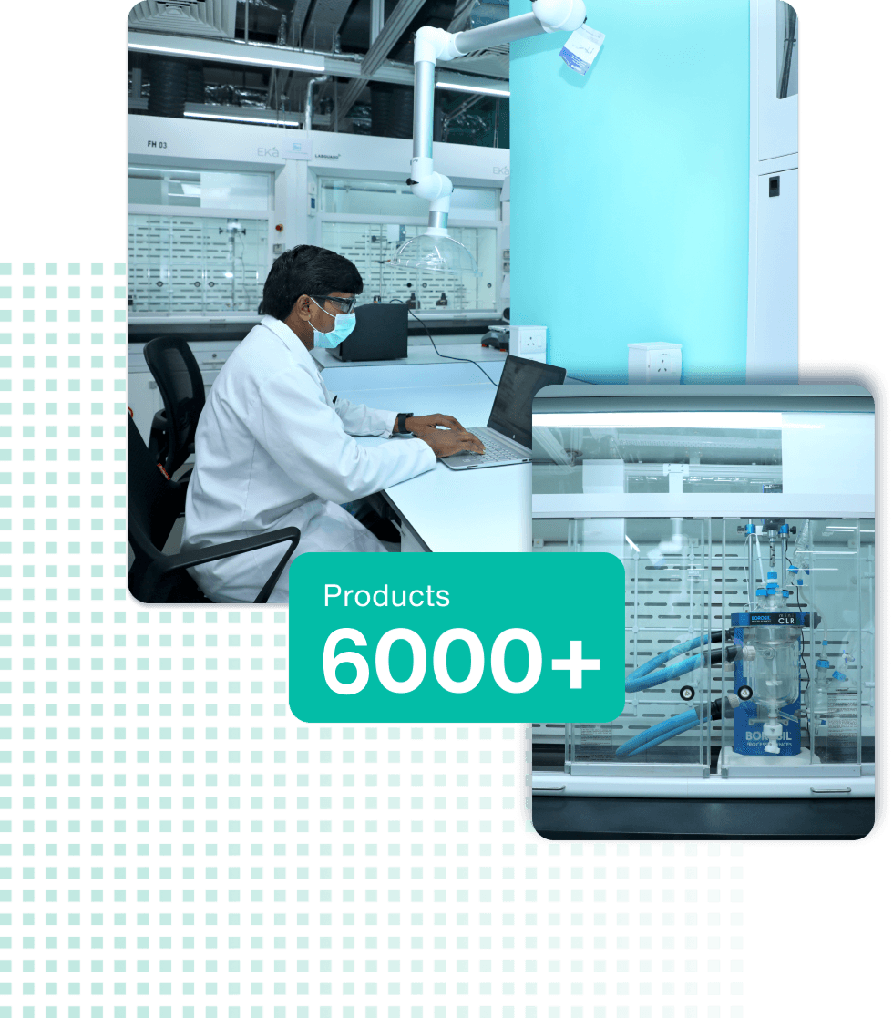Scientist working in the laboratory