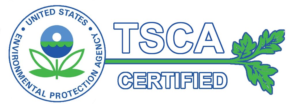 TSCA certified — United States Environmental Protection Agency