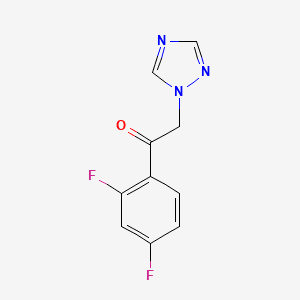 1-(2,4-Difluorophenyl)-2-(1H-1,2,4-triazol-1-yl)ethanone (DFTA)