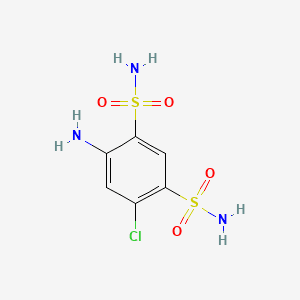 4-Amino-6-chloro-1,3-benzenedisulfonamide