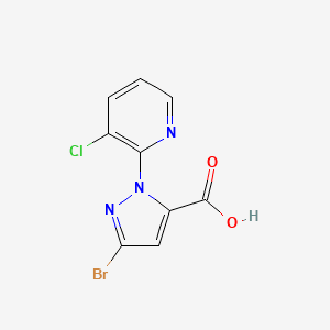 (K-Acid) 3-Bromo-1-(3-chloropyridine-2yl)-1H-Pyrazole-5-Carboxylic acid