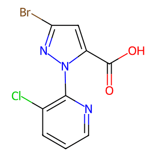 (K-Acid) 3-Bromo-1-(3-chloropyridine-2yl)-1H-Pyrazole-5-Carboxylic acid