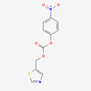 4-Nitrophenyl (thiazol-5-ylmethyl) carbonate