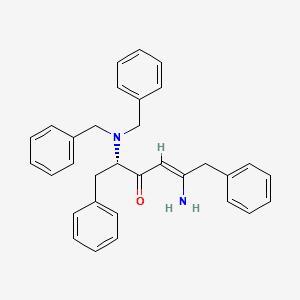 (s,z)-5-Amino-2-(dibenzylamino)-1,6-diphenylhex-4-en-3-one