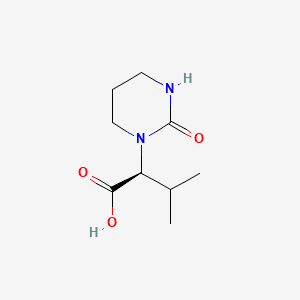 (S)-3-Methyl-2-(2-oxotetrahydropyrimidin-1(2H)-yl)butanoic acid