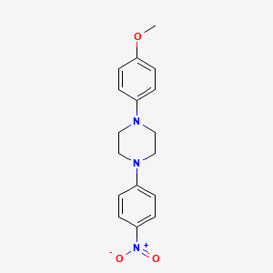 1-(4-Methoxyphenyl)-4-(4-nitrophenyl)piperazine