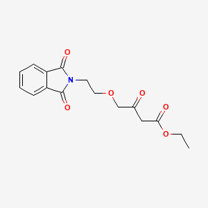 Ethyl 4-(2-(1,3-dioxoisoindolin-2-yl)ethoxy)-3-oxobutanoate