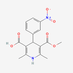 5-(Methoxycarbonyl)-2,6-dimethyl-4-(3-nitrophenyl)-1,4-dihydropyridine-3-carboxylic acid