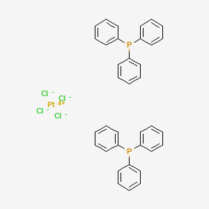Platinum(4+);triphenylphosphane;tetrachloride
