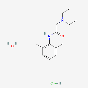 Lidocaine hydrochloride monohydrate