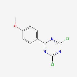 2,4-Dichloro-6-(4-methoxyphenyl)-1,3,5-triazine