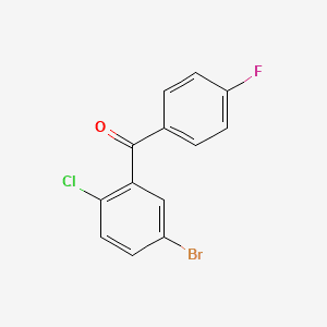 (5-Bromo-2-chlorophenyl)(4-fluorophenyl)methanone