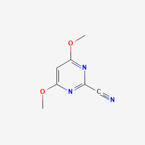 4,6-Dimethoxypyrimidine-2-carbonitrile