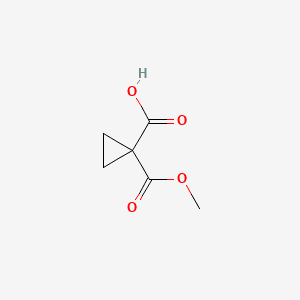 1-(Methoxycarbonyl)cyclopropanecarboxylic acid
