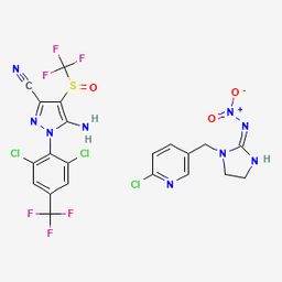 Fipronil 40% + Imidacloprid 40% WG