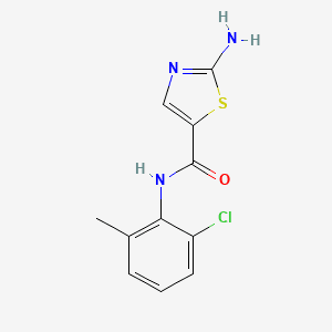 2-Amino-N-(2-chloro-6-methylphenyl) thiazole-5-carboxamide
