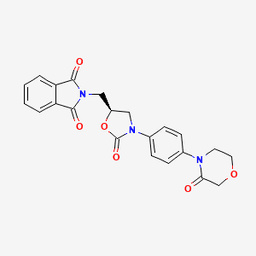 (S)-2-((2-oxo-3-(4-(3-oxo morpholino)phenyl) oxazolidin-5-yl) methyl) isoindoline-1,3-Dione