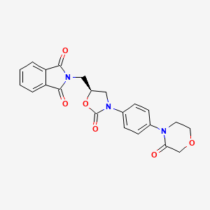 (S)-2-((2-oxo-3-(4-(3-oxo morpholino)phenyl) oxazolidin-5-yl) methyl) isoindoline-1,3-Dione