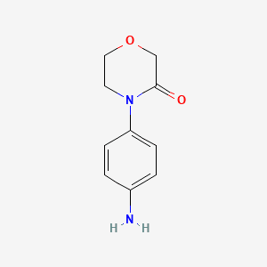 phenyl)morpholin-3-one