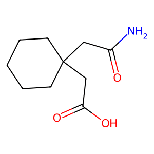 1,1-Cyclohexane diacetic acid monoamide