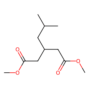 Dimethyl 3-isobutylpentanedioate