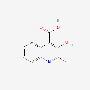 3-Hydroxy-2-methyl-4-quinolinecarboxylic acid