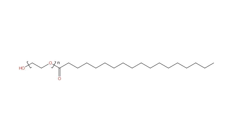 Polyethylene glycol monostearate
