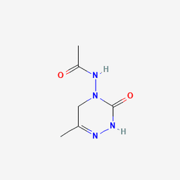 4-ACETYLAMINO-6-METHYL-3-OXO-2,3,4,5-TETRAHYDRO-1,2,4-TRIAZINE