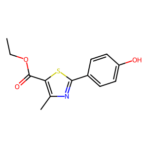 Ethyl 2-(4-hydroxyphenyl)-4-methylthiazole-5-carboxylate