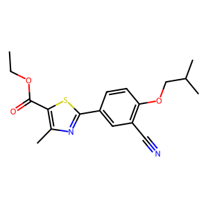 Ethyl 2-(3-cyano-4-isobutoxy phenyl)-4-methylthiazole-5-carboxylate