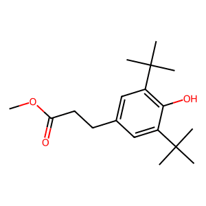 Methyl 3-(3,5-di-tert-butyl-4-hydroxyphenyl)propionate