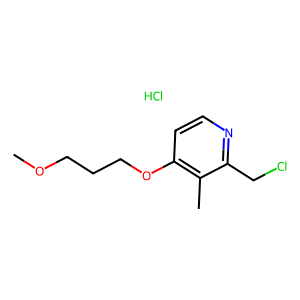 2-Chloromethyl-3-methyl-4-(3-methoxypropoxy)pyridine hydrochloride