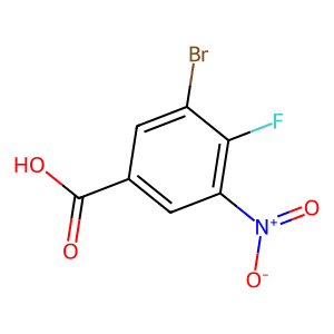 3-Bromo-4-fluoro-5-nitrobenzoic acid