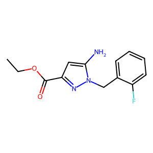 Ethyl 5-Amino-1-(2-fluorobenzyl)-1H-pyrazole-3-carboxylate