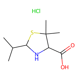 2-Isopropyl-5,5-Dimethylthiazolidine-4-Carboxylic Acid Hydrochloride