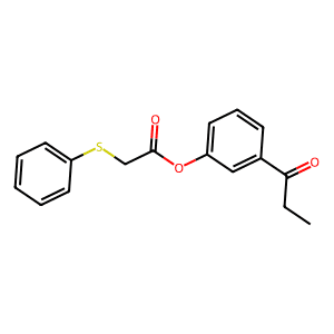 2-Phenylthio-5-propionyl phenyl acetic acid