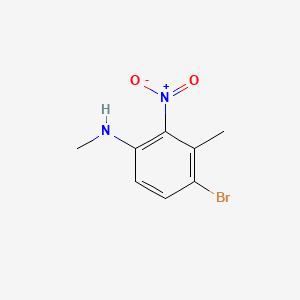 4-bromo-N,3-dimethyl-2-nitroaniline