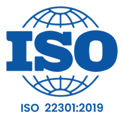 ISO 22301:2019 certified